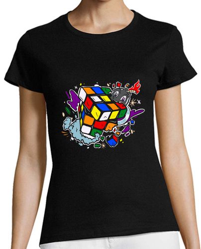 Camiseta mujer Camiseta Mujer Bomba Rubik - latostadora.com - Modalova