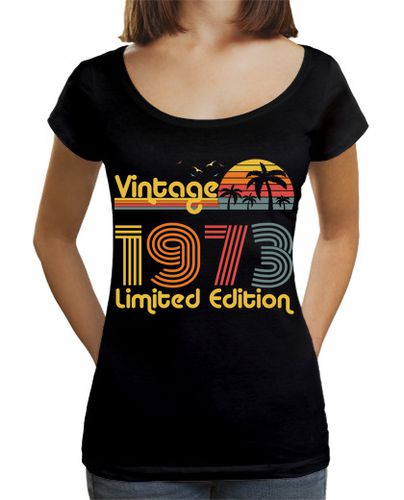 Camiseta mujer vintage 1973 cumpleaños regalo vintage - latostadora.com - Modalova
