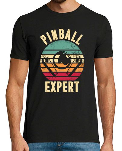 Camiseta Hombre Manga Corta pinball experto máquina de pinball vint laTostadora - latostadora.com - Modalova