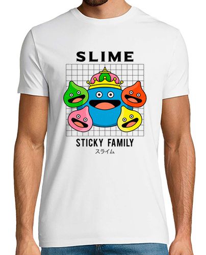 Camiseta Dragon Quest Slime Family - latostadora.com - Modalova