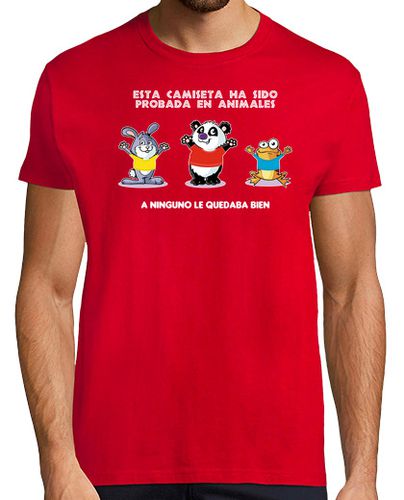Camiseta Camiseta probada en animales - latostadora.com - Modalova
