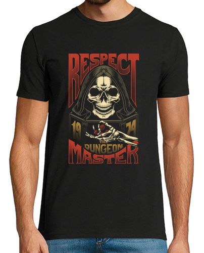 Camiseta Hombre Manga Corta Respect The Dungeon Master - color laTostadora - latostadora.com - Modalova