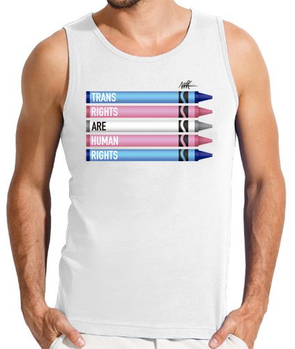 Camiseta Hombre Sin Mangas trans rights laTostadora - latostadora.com - Modalova