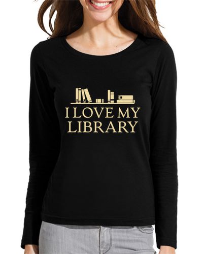 Camiseta mujer libro leer libros diciendo biblioteca - latostadora.com - Modalova