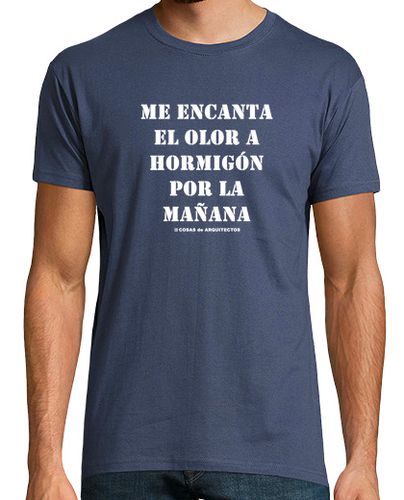 Camiseta Hombre Manga Corta Camiseta para arquitectos - Hormigón - Cosas de Arquitectos laTostadora - latostadora.com - Modalova