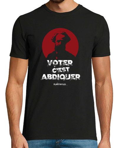 Camiseta camiseta hombre - vote - elisée reclus - latostadora.com - Modalova