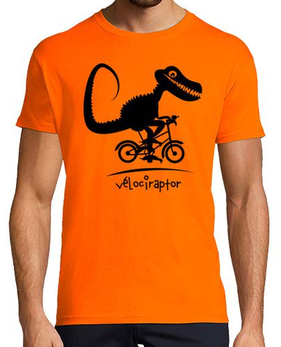 Camiseta Hombre Manga Corta Velociraptor laTostadora - latostadora.com - Modalova