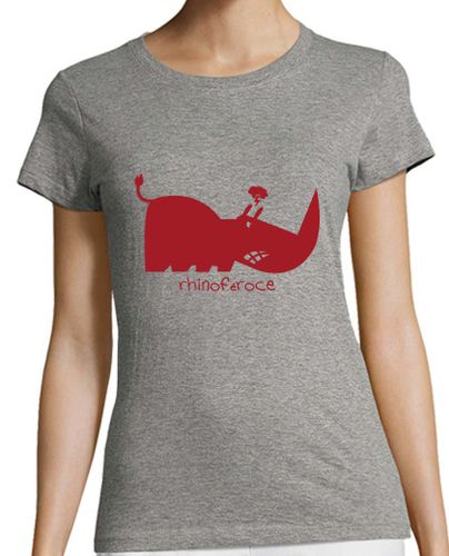 Camiseta mujer Rhinoféroce - latostadora.com - Modalova