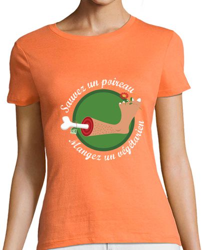 Camiseta mujer Guardar un puerro - latostadora.com - Modalova