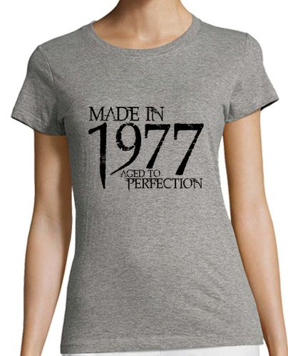 Camiseta mujer 1977 Northwood Negro - latostadora.com - Modalova