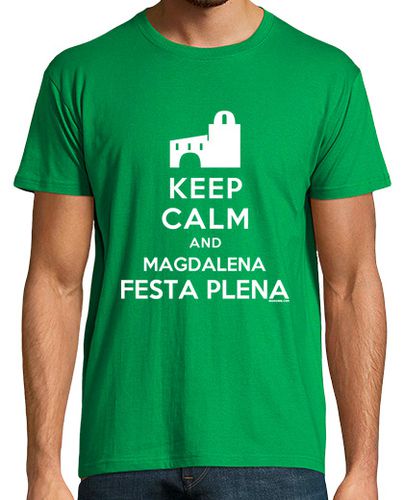 Camiseta Keep calm and Magdalena festa plena - latostadora.com - Modalova