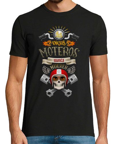 Camiseta Los viejos moteros nunca mueren laTostadora - latostadora.com - Modalova