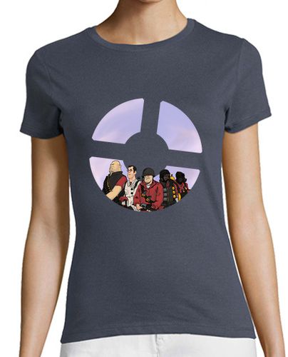 Camiseta mujer Los Cinco Reyes TF2 Chica - latostadora.com - Modalova