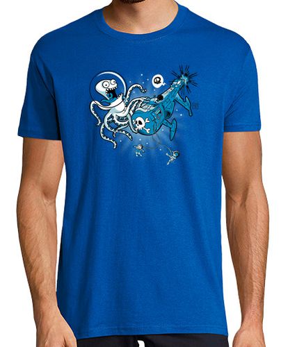 Camiseta Attack of giant octopus from outer space - latostadora.com - Modalova