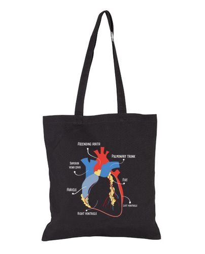 Bolsa corazon anatomico arte medico laTostadora - latostadora.com - Modalova