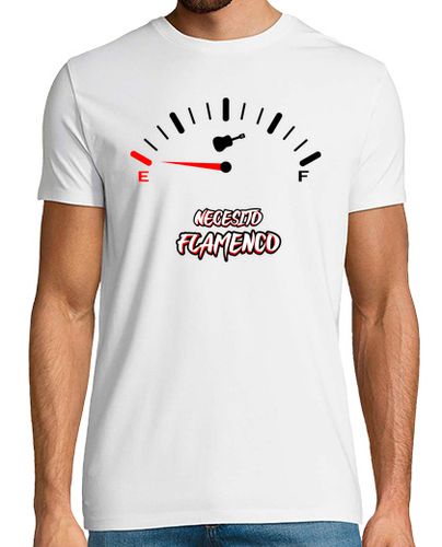 Camiseta Camiseta Manga Corta Hombre Necesito Flamenco - Flamenco Lachó - latostadora.com - Modalova