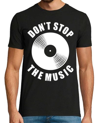 Camiseta Hombre Manga Corta Dont stop the music laTostadora - latostadora.com - Modalova