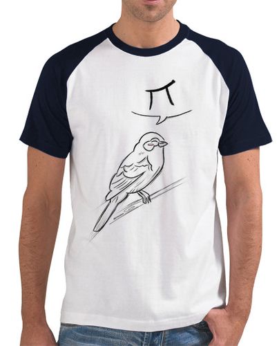 Camiseta Camiseta pi, blanca y azul marino - latostadora.com - Modalova
