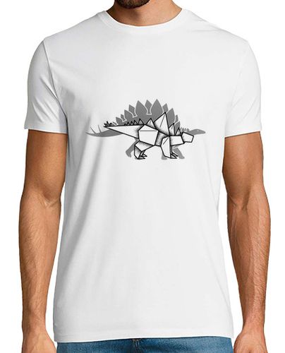 Camiseta estegosaurio de origami - latostadora.com - Modalova