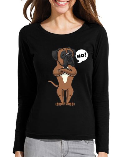 Camiseta mujer obstinado perro boxer alemán - latostadora.com - Modalova