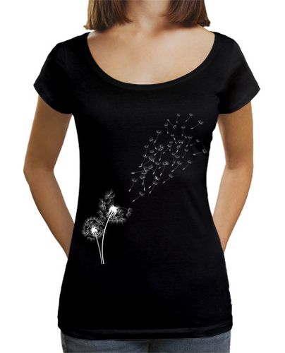 Camiseta mujer motivo de flor de diente de león - latostadora.com - Modalova