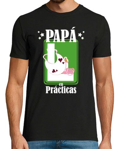 Camiseta L Novato Papá en Prácticas Niña L Blanc laTostadora - latostadora.com - Modalova