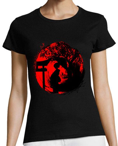 Camiseta mujer Geisha, Camiseta mangas cortas - latostadora.com - Modalova