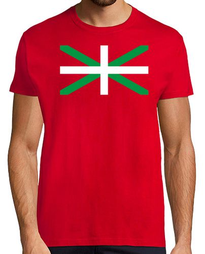 Camiseta Ikurriña (Bandera Pais Vasco) - latostadora.com - Modalova