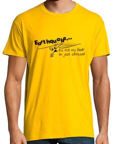 Camiseta Earthquake stressed - latostadora.com - Modalova