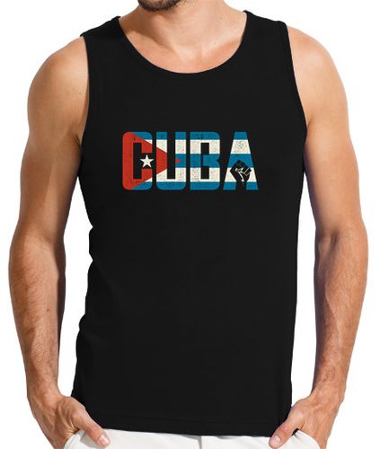 Camiseta Cuba bandera cubana diseño vintage laTostadora - latostadora.com - Modalova