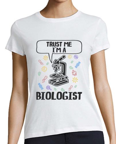 Camiseta mujer biólogo naturaleza organismos vivos evolución - latostadora.com - Modalova