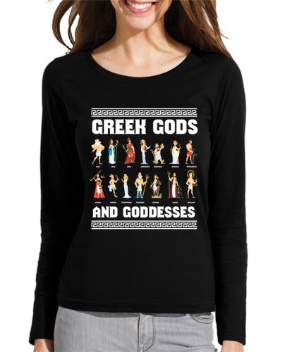 Camiseta mujer dioses griegos y diosas griegas - latostadora.com - Modalova