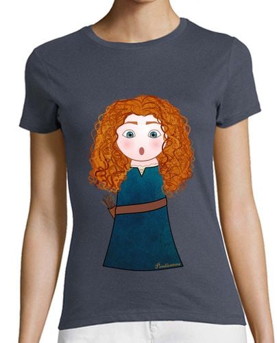 Camiseta mujer Kokeshi Mérida (Brave) laTostadora - latostadora.com - Modalova