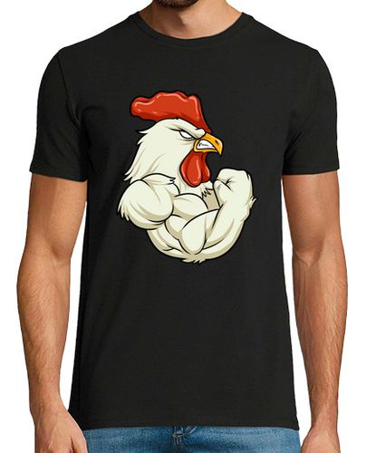 Camiseta gallo en el gimnasio fitness entrenamiento músculos laTostadora - latostadora.com - Modalova