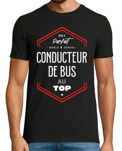 Camiseta Hombre Manga Corta conductor de autobús perfecto y superio laTostadora - latostadora.com - Modalova