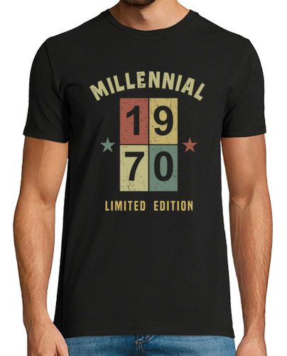 Camiseta Born in 1970 - latostadora.com - Modalova