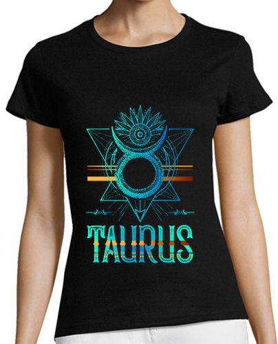 Camiseta Mujer Manga Corta regalos divertidos de la astrología tau laTostadora - latostadora.com - Modalova