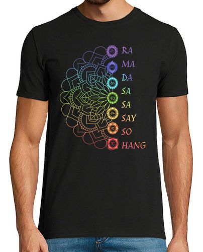 Camiseta siete chakras mandala mantra espiritual - latostadora.com - Modalova