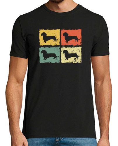 Camiseta Dachshund Retro Vintage - latostadora.com - Modalova