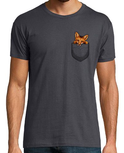 Camiseta zorro en el bolsillo - latostadora.com - Modalova