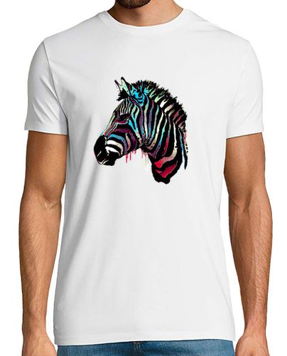 Camiseta arte callejero cebra - latostadora.com - Modalova