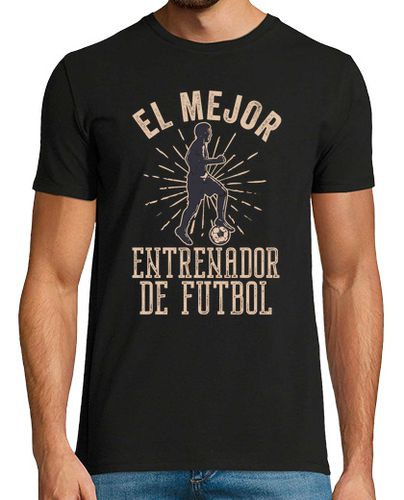 Camiseta Hombre Manga Corta mejor entrenador de fútbol laTostadora - latostadora.com - Modalova