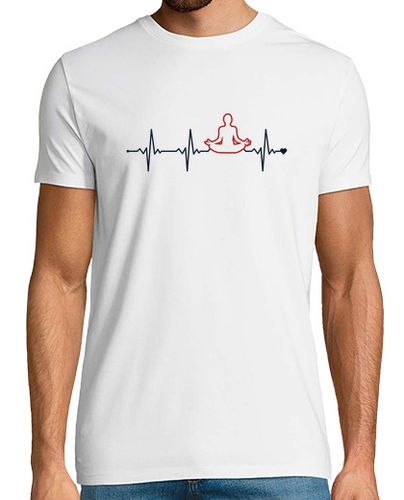 Camiseta yoga latido del corazón kundalini ashtanga hatha asanas yogui yoga - latostadora.com - Modalova