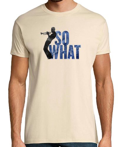Camiseta Miles Davis, So What Watercolor. Hombre - latostadora.com - Modalova