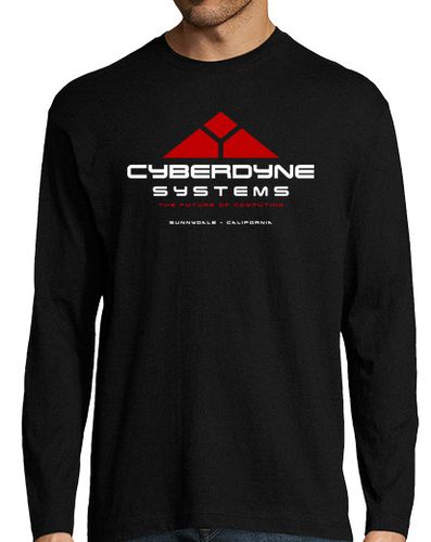 Camiseta Hombre Manga Larga Cyberdyne Systems - Terminator laTostadora - latostadora.com - Modalova