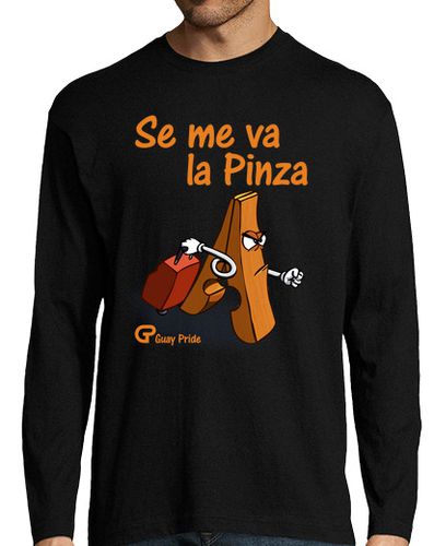 Camiseta Hombre Manga Larga Se me va la pinza laTostadora - latostadora.com - Modalova