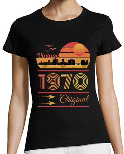 Camiseta mujer vintage urbano original 1970 - latostadora.com - Modalova