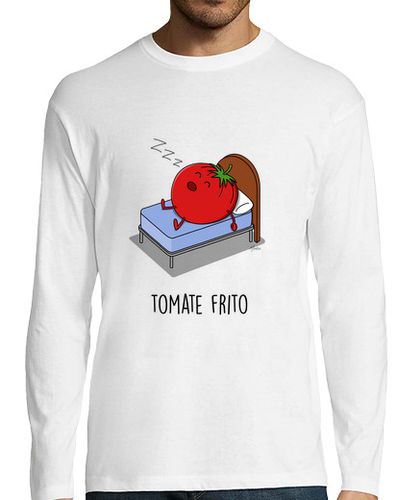 Camiseta Hombre Manga Larga Tomate Frito laTostadora - latostadora.com - Modalova