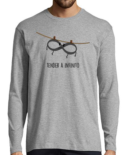 Camiseta Hombre Manga Larga Tender a Infinito laTostadora - latostadora.com - Modalova