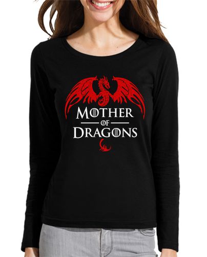 Camiseta mujer Mother of Dragons Juego de Tronos - latostadora.com - Modalova